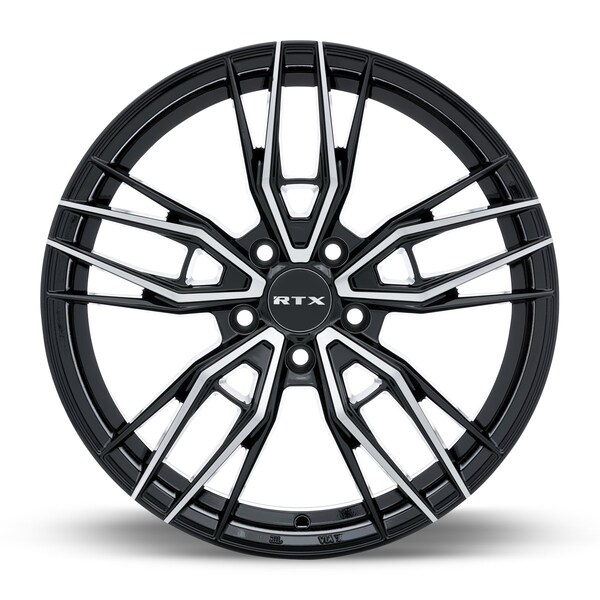 Alloy Wheel, Scepter 17x7.5 5x114.3 ET40 CB73.1 Gloss Black Machined